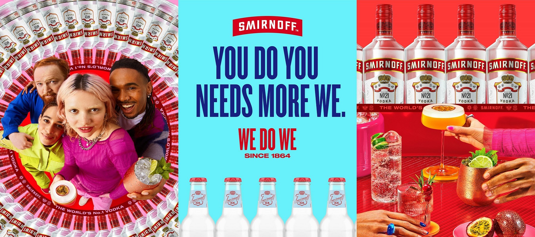 Smirnoff launches global brand campaign championing the power of the collective